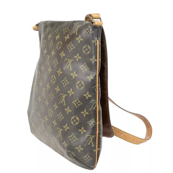 LOUIS VUITTON Musette Shoulder Bag Monogram Leather Brown Spain - Picture 4 of 16